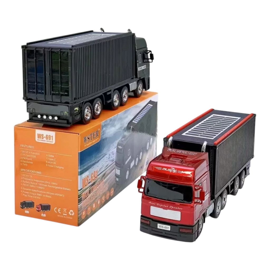 SEMI TRUCK BLUETOOTH SPEAKER WS-691