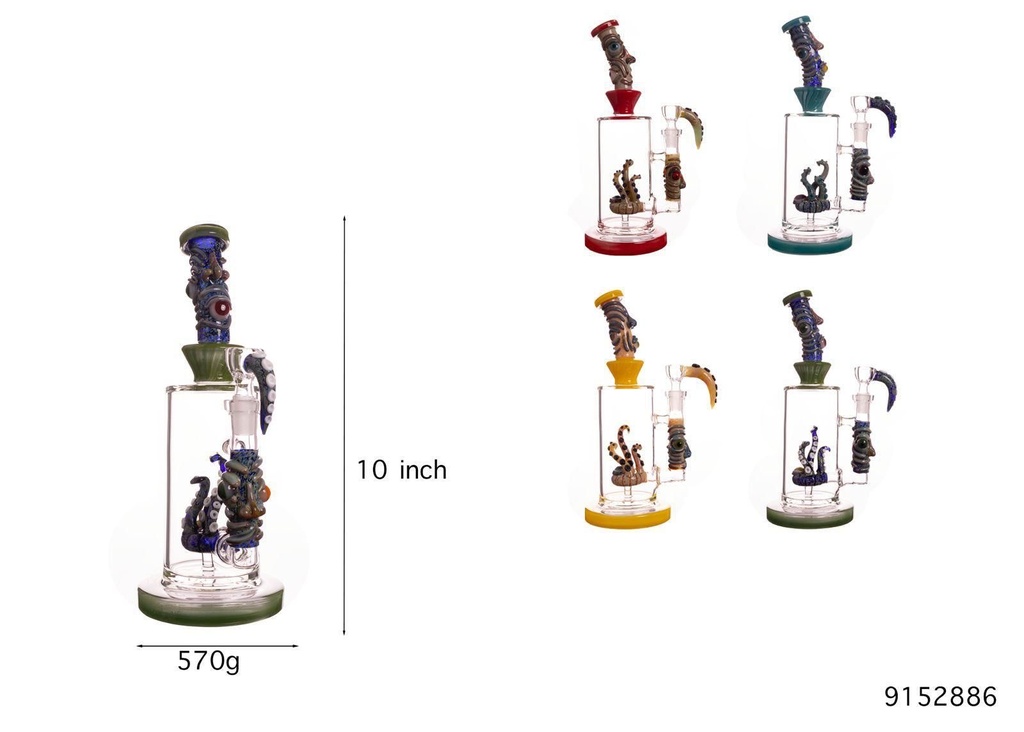 KRAKEN GAZE GLASS WATER PIPE #9152886