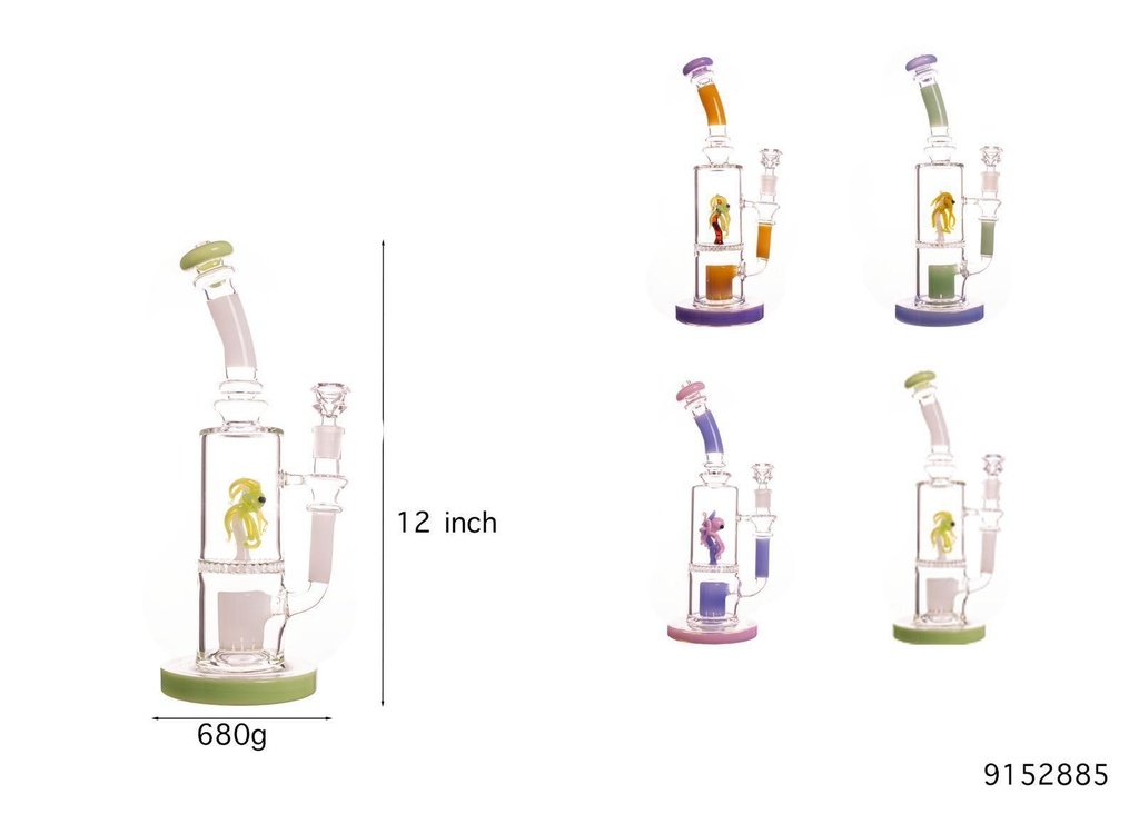 JELLY HIVE TOWER  DESIGNS GLASS WATER PIPE #9152885