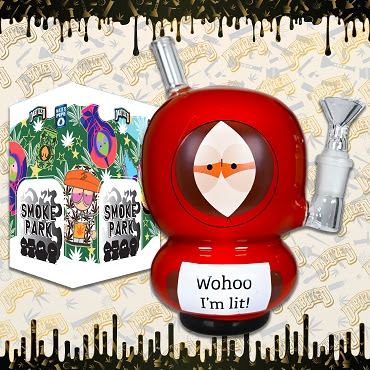 SMOKE PARK GLASS WATER PIPE