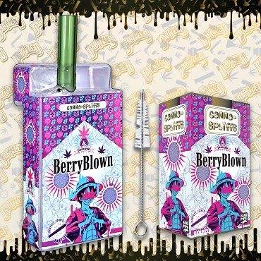 CANNA SPLIFF GLASS HAND PIPE MIX DESIGNS