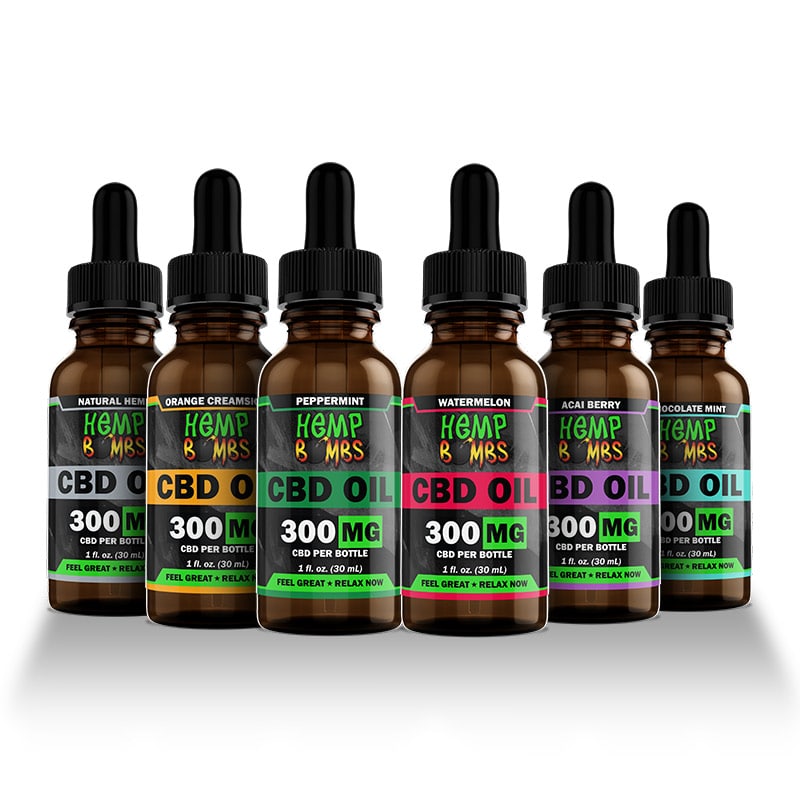 HEMP BOMB 300MG CBD TINCTURES 30ML