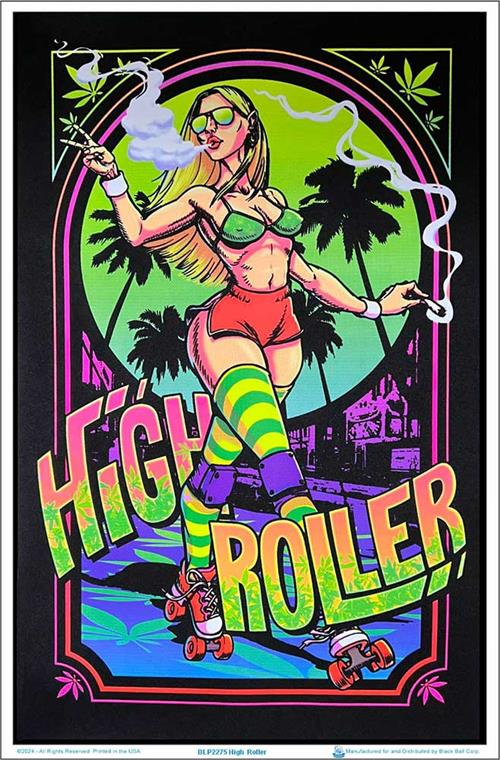 DESIGNER POSTER IN CARDBOARD 24X36 (PICK UP ONLY)