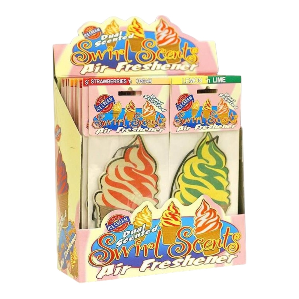 VOSS SWIRL SCENTS AIR FRESHENER 36CT