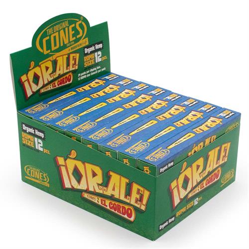 THE ORIGINAL CONES ORALE! ORGANIC HEMP BOMB SIZE 12CT BOX OF 24
