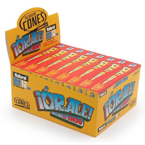 THE ORIGINAL CONES ORALE! NATURAL BOMB SIZE 12CT BOX OF 24