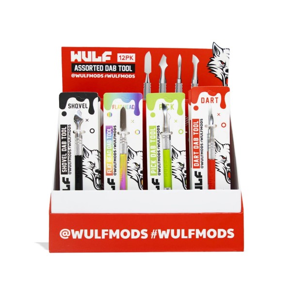 WULF ASSORTED DAB TOOLS BOX OF 12