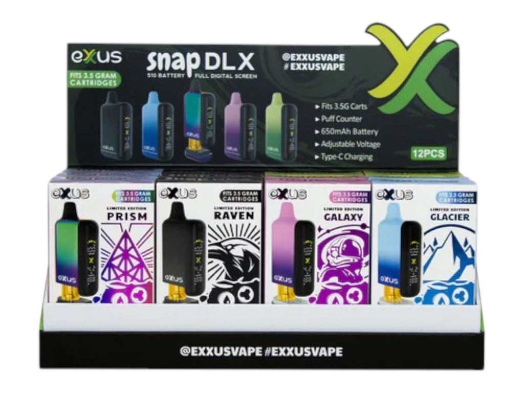 EXXUS SNAP DLX 510 VOLTAGE BATTERY BOX OF 12