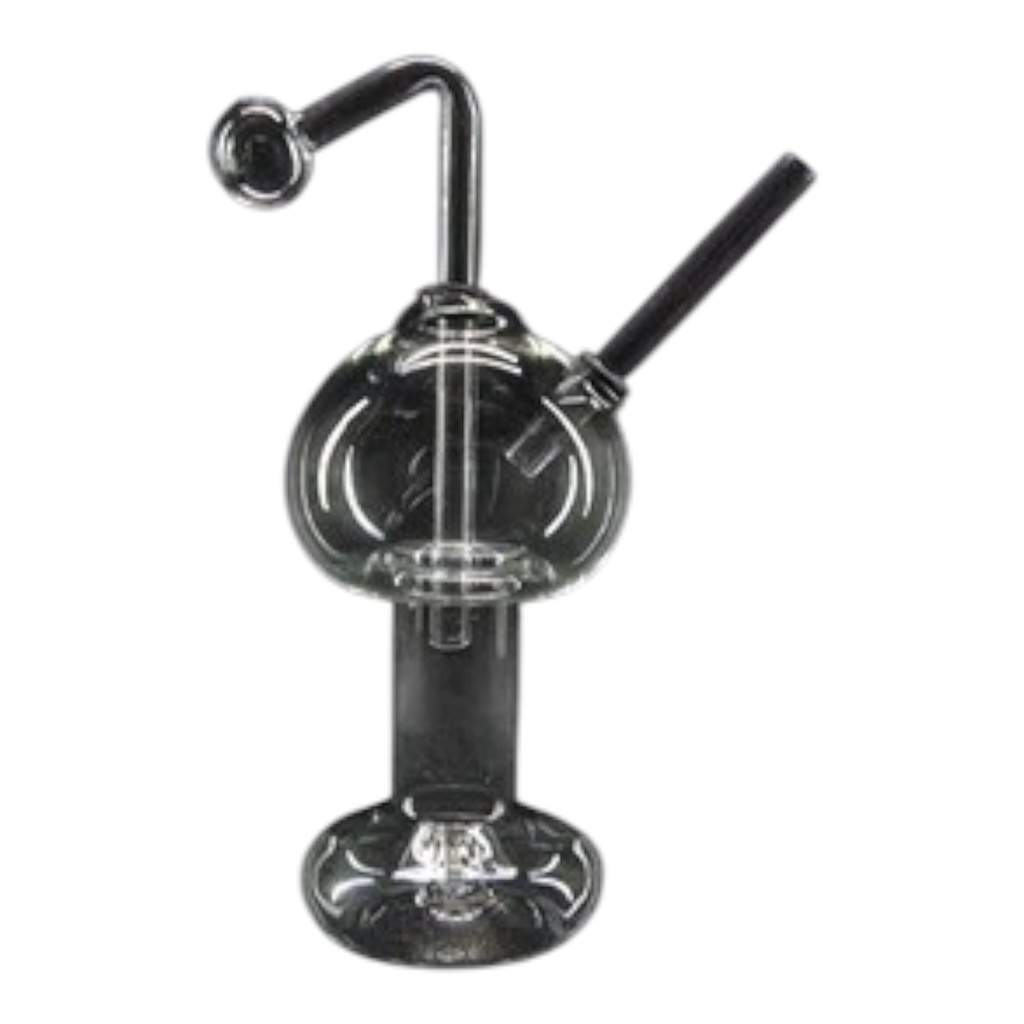 3PC MUSHROOM OIL BURNER WATER PIPE LARGE OB-WPMS3L