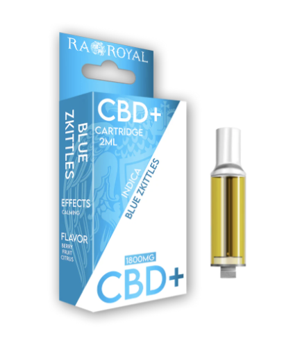 RA ROYAL 2ML 1800MG CBD+ CARTRIDGE
