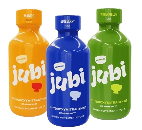JUBI 7-HYDROXYMITRAGYNINE KRATOM SHOT BOX OF 12