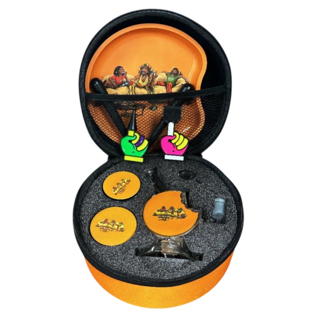 DELUXE BAG SMOKING KIT SET 6PC