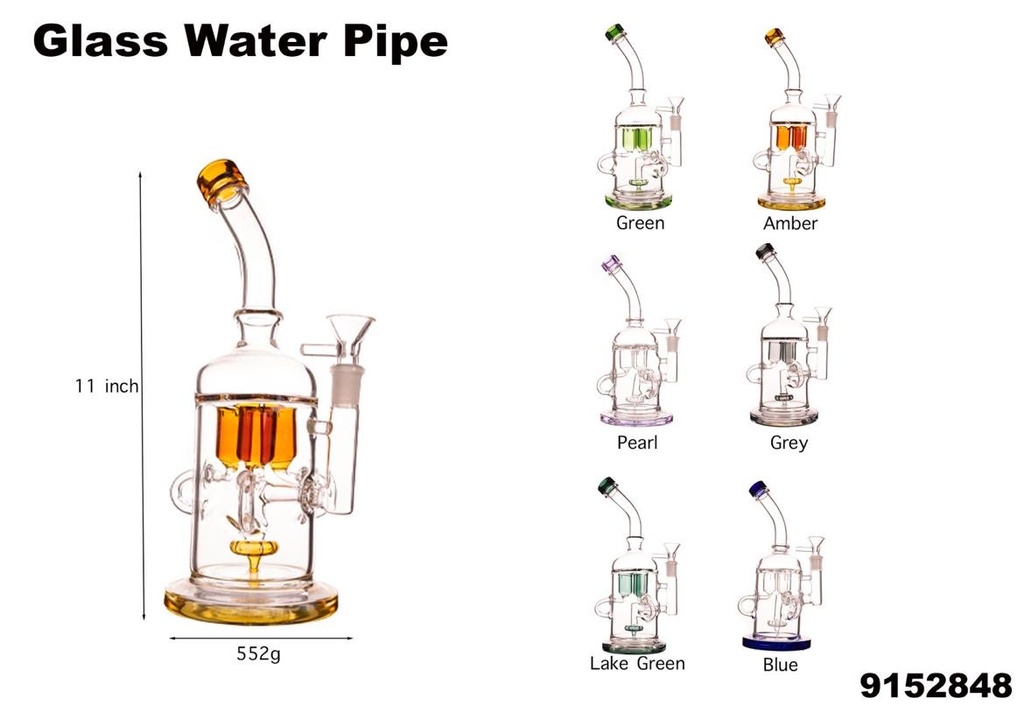 THE BEACON GLASS WATER PIPE #9152848 ASSORTED COLORS
