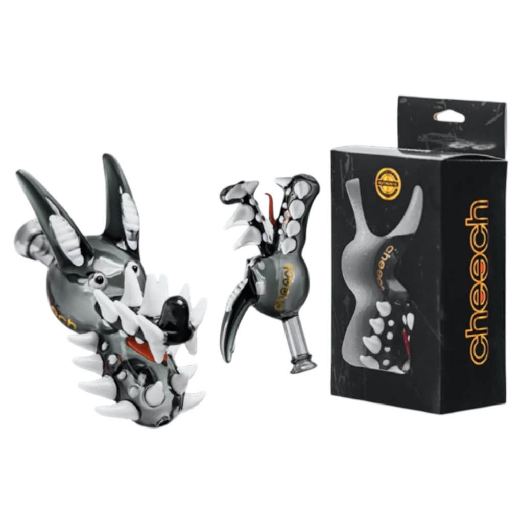 CHEECH KYLE THE DRAGON 5" GLASS HAND PIPE #CH-PIPE-233