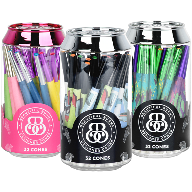BEAUTIFUL DESIGN HIGH QUALITY CONES 32CT CAN