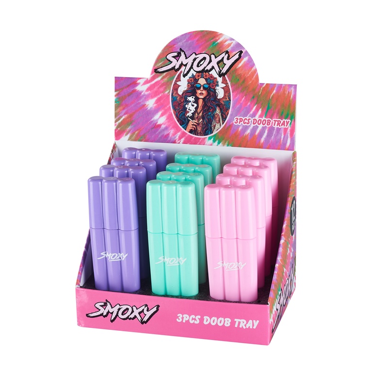 SMOXY GIRL 3PCS DOOB TRAY #SG303D BOX OF 12