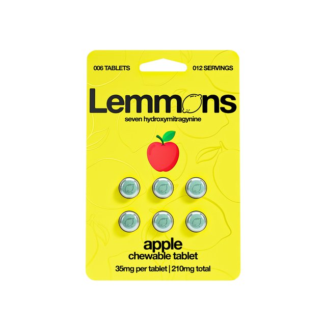 LEMMONS 35MG 7-HYDROXY KRATOM CHEWABLE TABLETS 6CT