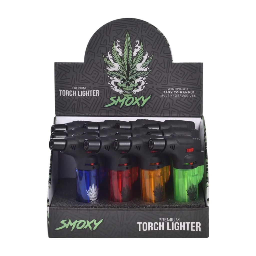 SMOXY PREMIUM CLASSIX TORCH LIGHTERS BOX OF 12