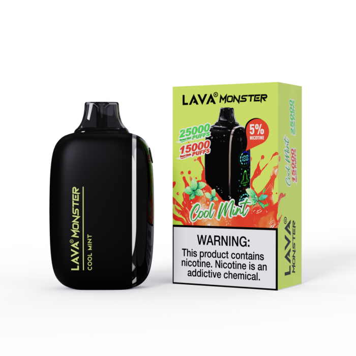 LAVA MONSTER 5% DISPOSABLE 25000 PUFFS BOX OF 5