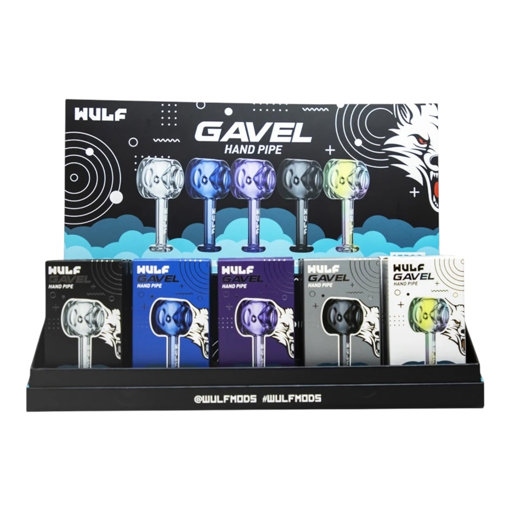 WULF GAVEL HAND PIPE BOX OF 15
