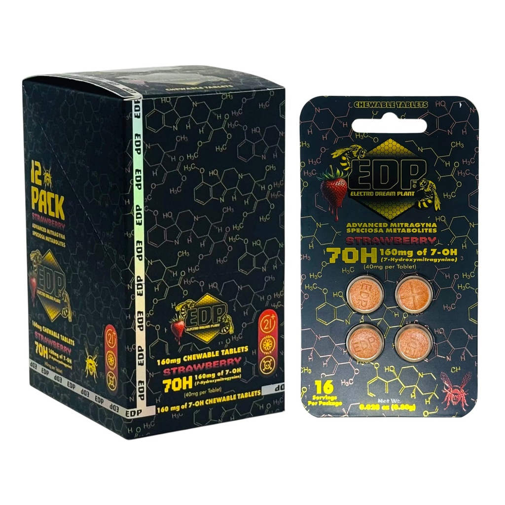 EDP 40MG 7-HYDROXY CAPSULES BLISTER 4CT