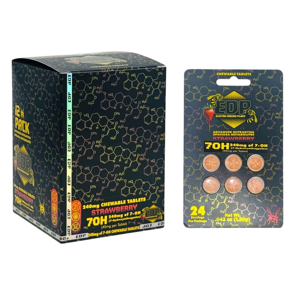 EDP 40MG 7-HYDROXY CAPSULES BLISTER 6CT