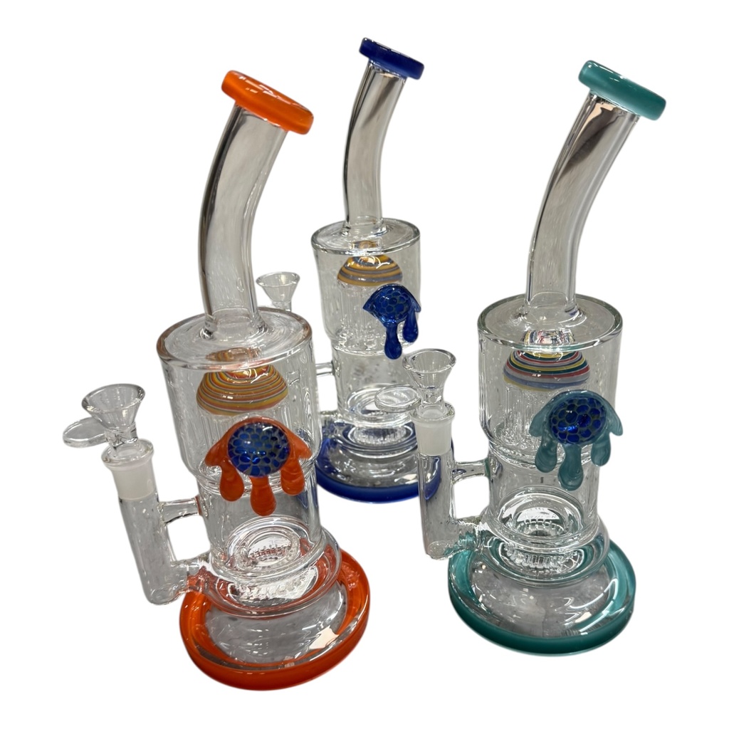 GALACTIC JELLY WATER PIPE #E42111 ASSORTED COLORS