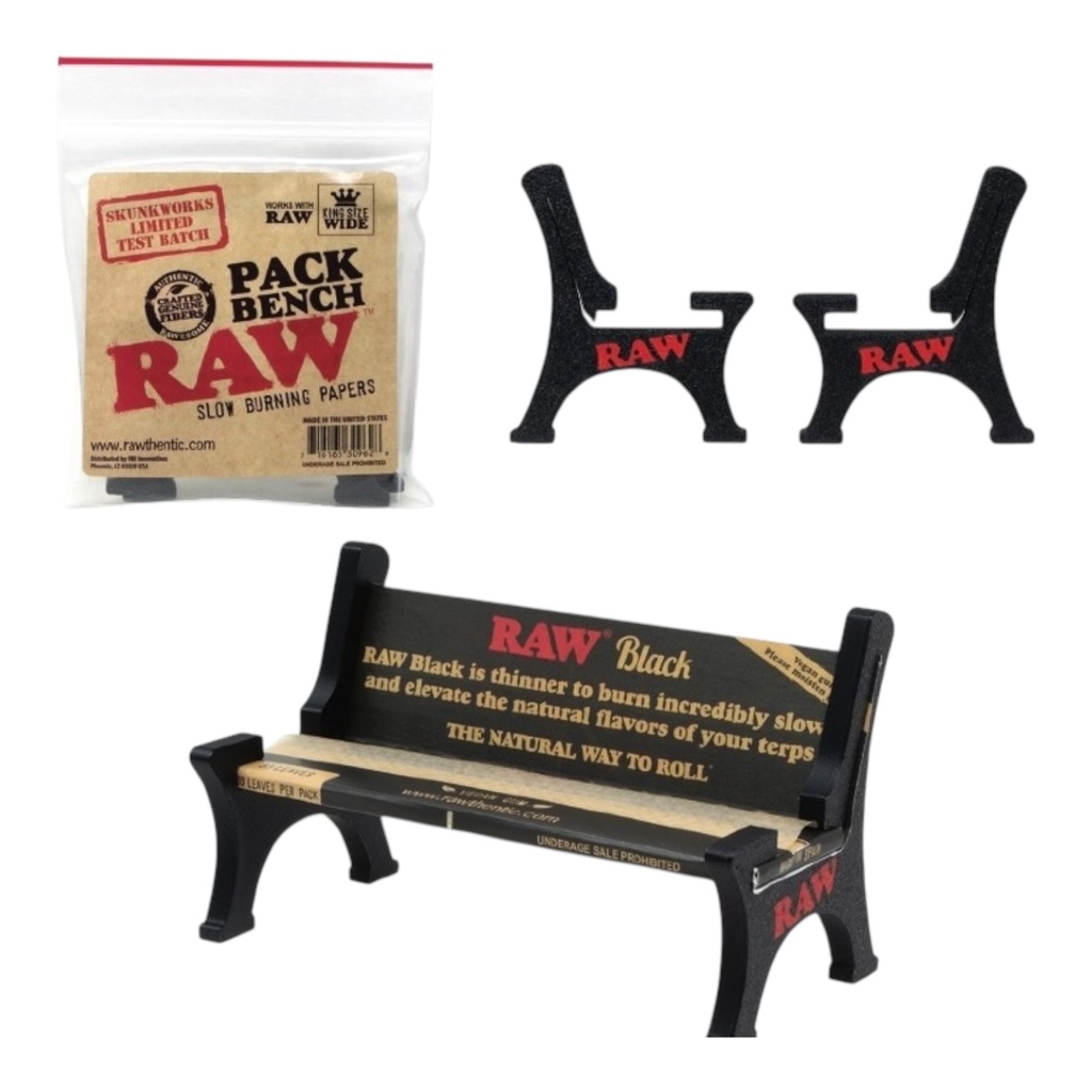 RAW KING SIZE WIDE PAPER BENCH