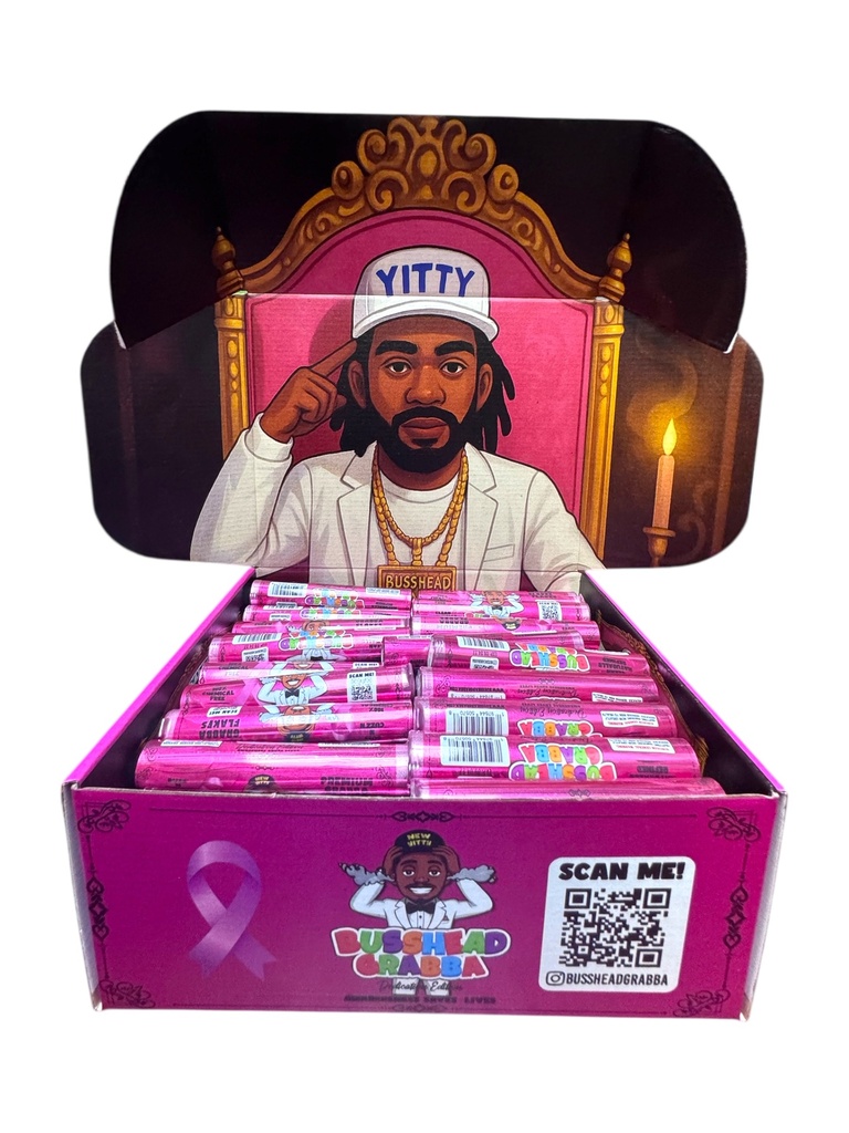 BUSSHEAD PINK AWARENESS SAVES LIVES DEDICATION EDITION GRABBA BOX OF 100
