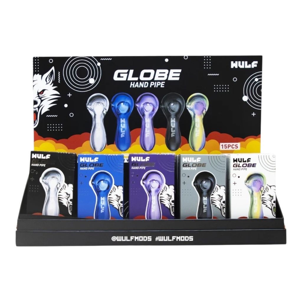 WULF GLOBE HAND PIPE BOX OF 15