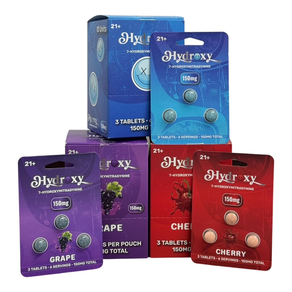 HYDROXY 50MG 7-HYDROXYMITRAGYNINE TABLETS BLISTER 3CT