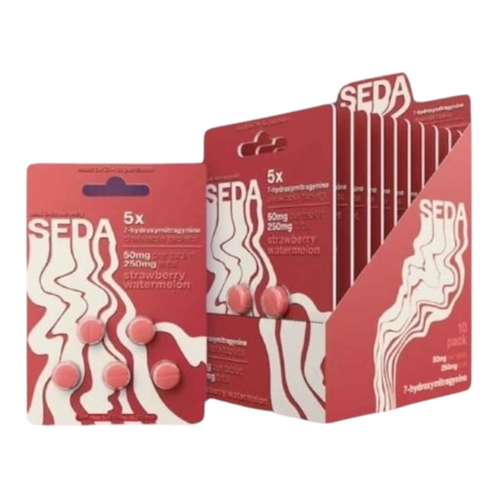 SEDA 50MG 7-HYDROXY CHEWABLE TABLETS BLISTER 5CT