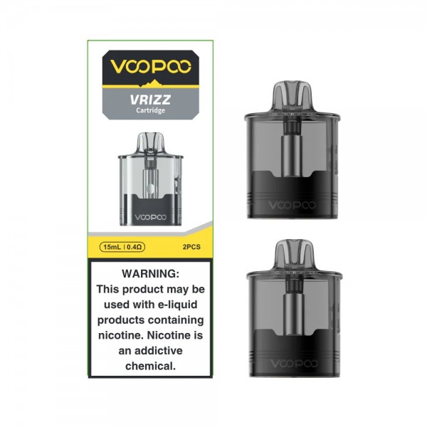 VOOPOO VRIZZ POD CARTRDIGES 15ML 2CT