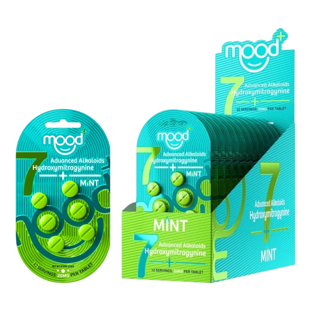 MOOD+ 20MG 7-HYDROXY ALKALOID TABLETS BLISTER 6CT