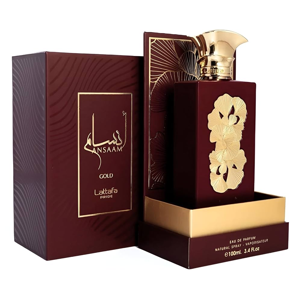LATTAFA ANSAAM GOLD EAU DE PARFUM 3.4OZ
