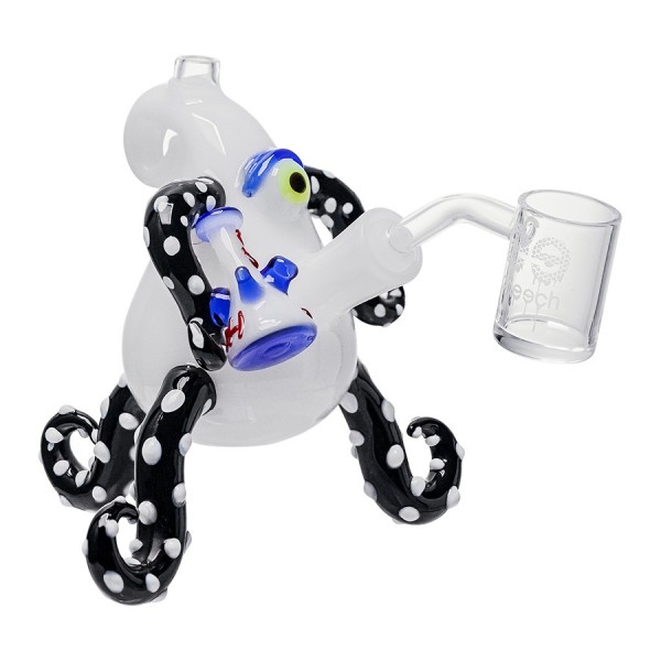 CHEECH BENT STRAW OF DESTINY 5.5" GLASS BUBBLER #CH-PIPE-247