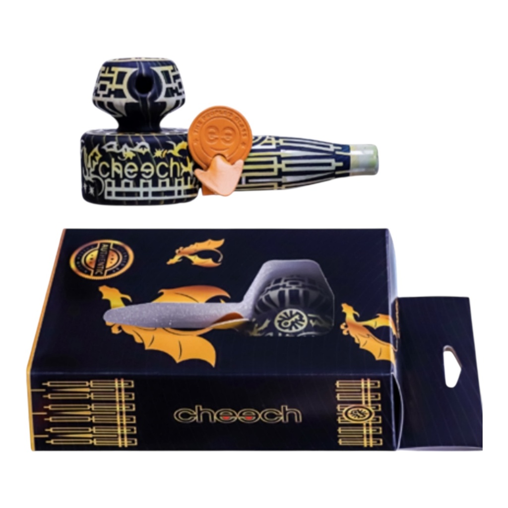 CHEECH UNLEASH YOUR INNER DRAGON 4.5" GLASS HAND PIPE #CH-PIPE-272