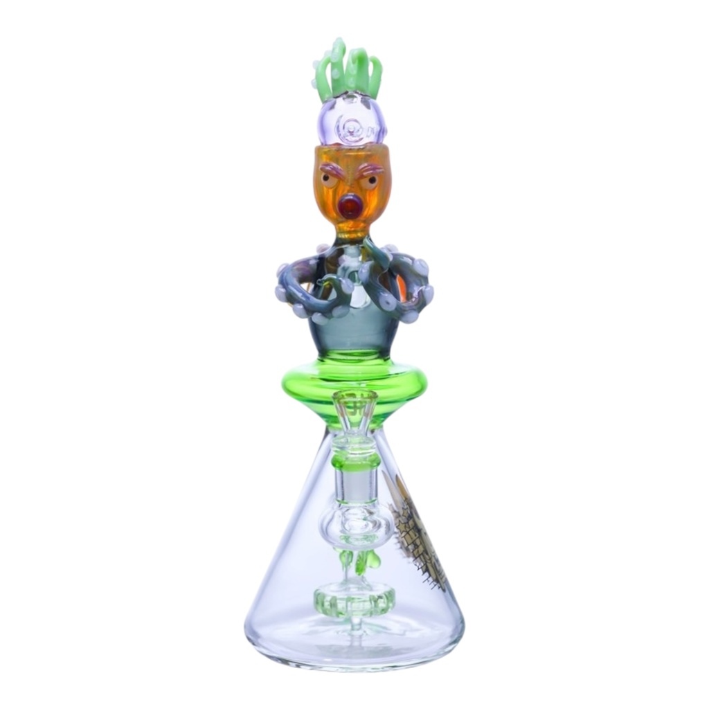 JUICYJ SEAWEED MAN 11" GLASS WATER PIPE #JJ-359