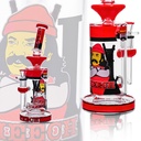 CHEECH CLASSIC HIGH TIME TUBE 12" GLASS WATER PIPE #CHE-358