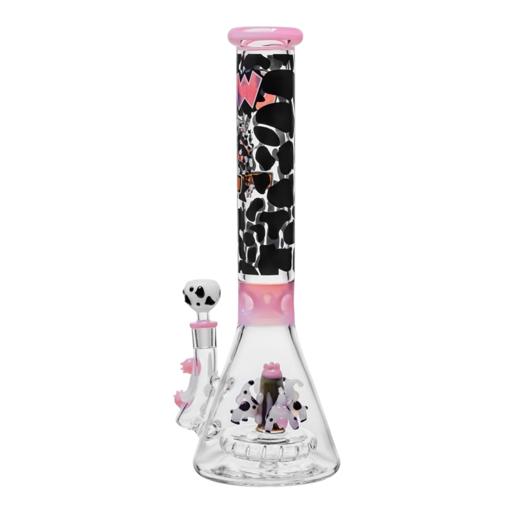 CHEECH DAIRY QUEEN OF THE SESH 16" GLASS WATER PIPE #CHE-372