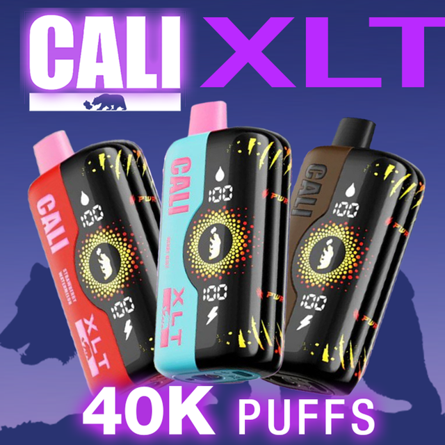 CALI XLT 5% DISPOSABLE 40000 PUFFS BOX OF 6