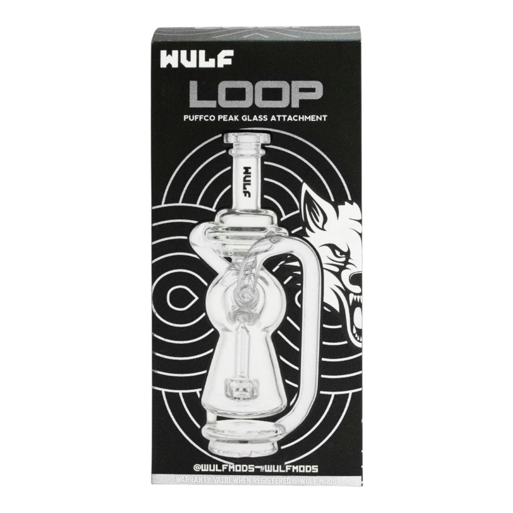 WULF LOOP PUFFCO PEAK GLASS ATTACHEMENT ASSORTED COLORS