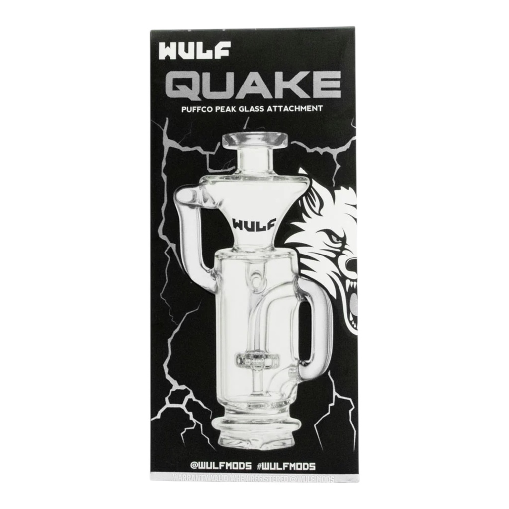WULF QUAKE PUFFCO PEAK GLASS ATTACHEMENT ASSORTED COLORS
