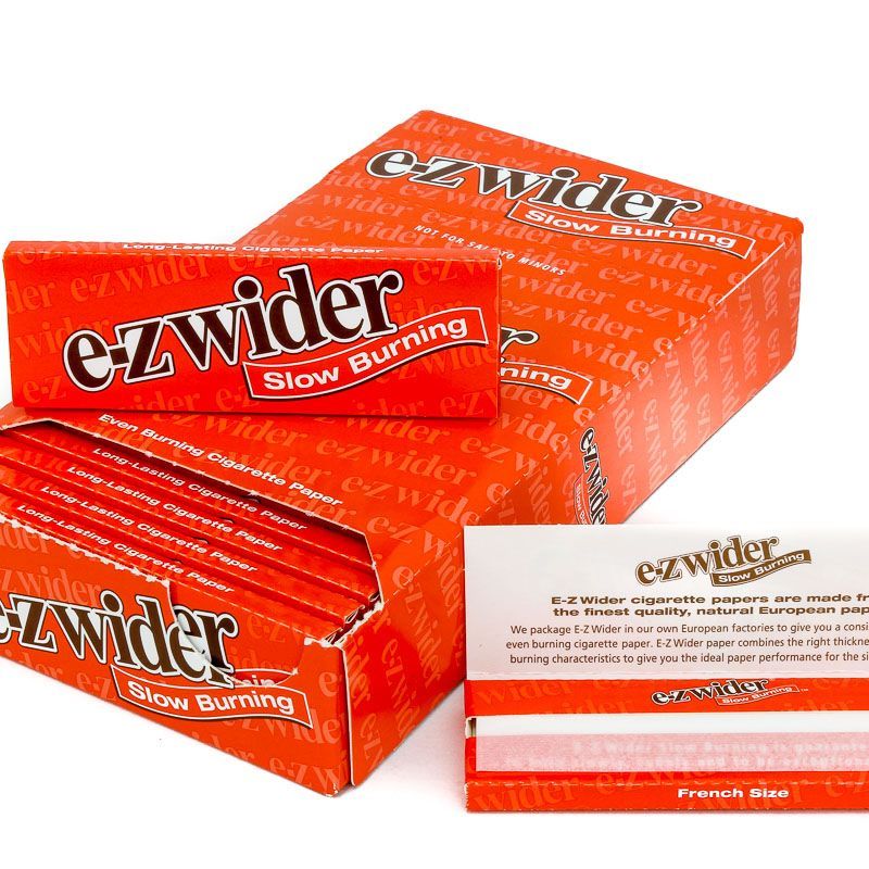 EZ WIDER ORANGE 1 1/4 ROLLING PAPERS BOX OF 24