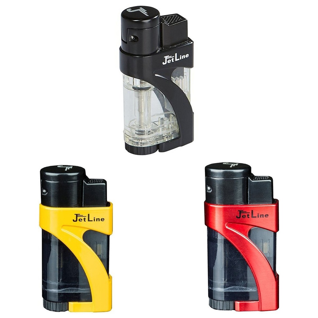 JETLINE PHANTOM TRIPLE FLAME POCKET TORCH LIGHTERS BOX OF 20