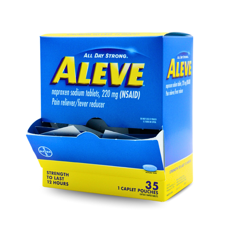 ALEVE NAPROXEN SODIUM TABLETS 1CT BOX OF 35
