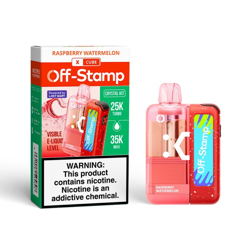 OFF-STAMP X-CUBE CRYSTAL CUBE 35K 5% DISPOSABLE KIT BOX OF 5