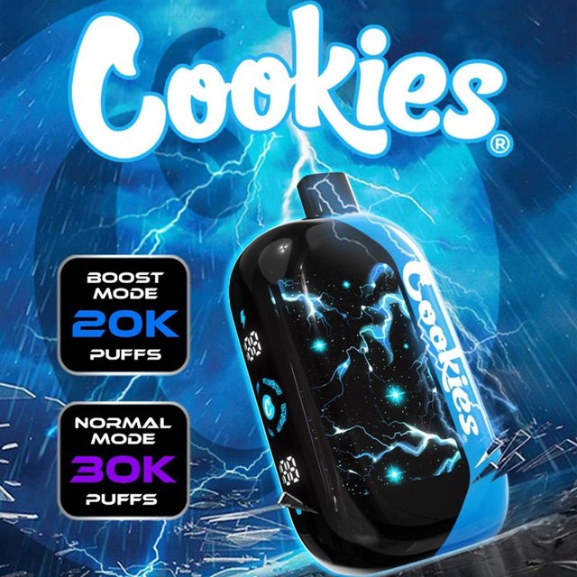 COOKIES 5% DISPOSABLE 30000 PUFFS BOX OF 5