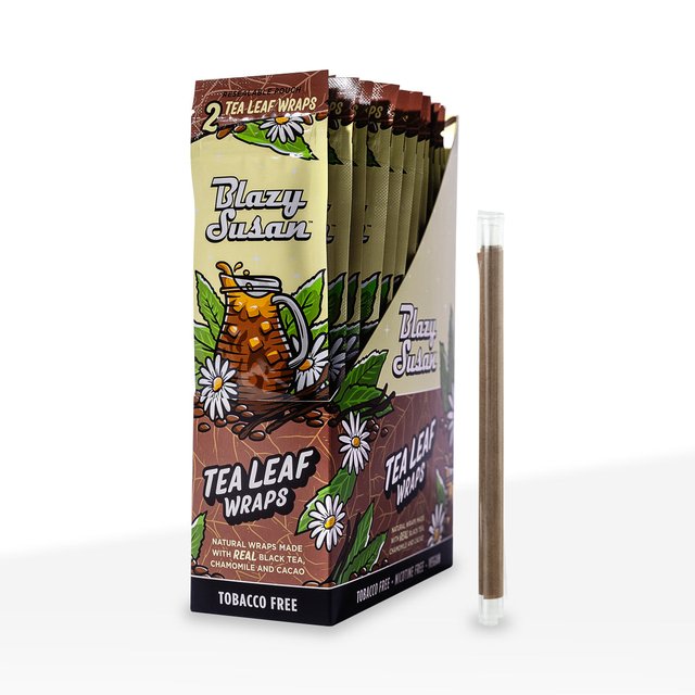 BLAZY SUSAN TEA LEAF WRAPS 2CT BOX OF 25