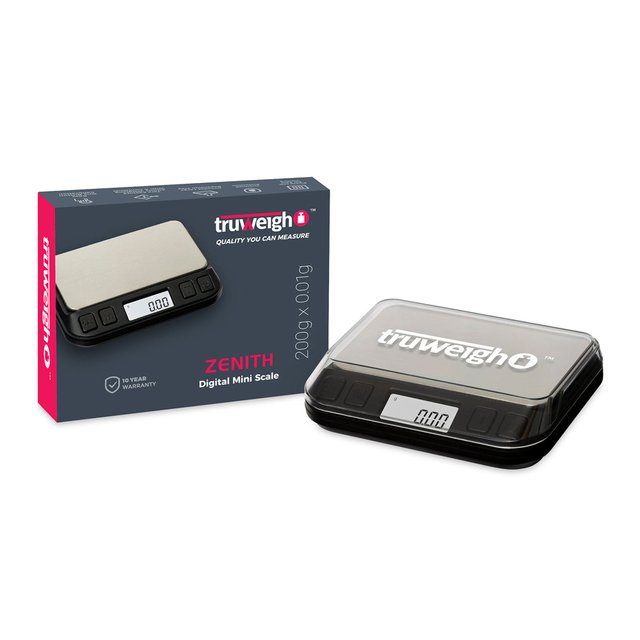 TRUWEIGH ZENITH DIGITAL MINI SCALE 200G X 0.01G
